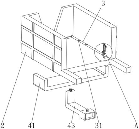 一种建筑施工用卸料台的制作方法