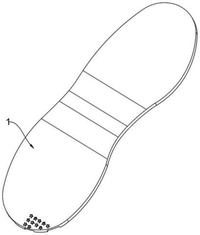 一种促进血液循环的按摩鞋垫的制作方法