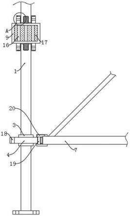 一种现浇混凝土斜屋面用承插型盘扣支架的制作方法