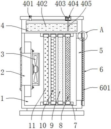 一种具有补水功能的室内空气净化器的制作方法