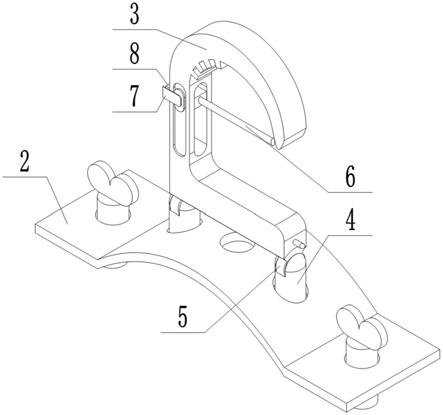 一种带有快速锁和折叠灯钩的两用型光束灯底箱的制作方法