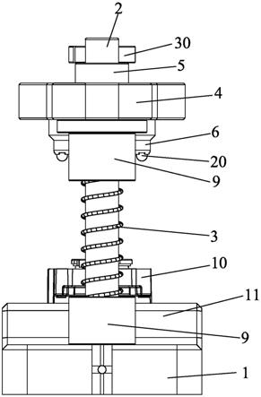 一种定位件压装工装的压制高度限位结构的制作方法
