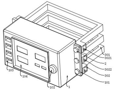 一种数控智能马丁绞车面板测井仪器的制作方法