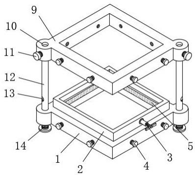 一种塑料玩具注塑模具用密封组件的制作方法