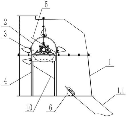 斗式提升机及其防回料结构的制作方法