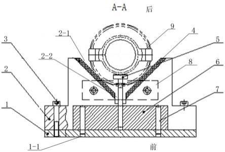 一种用于拉式离合器分离轴承打印标识的快速定位装置的制作方法