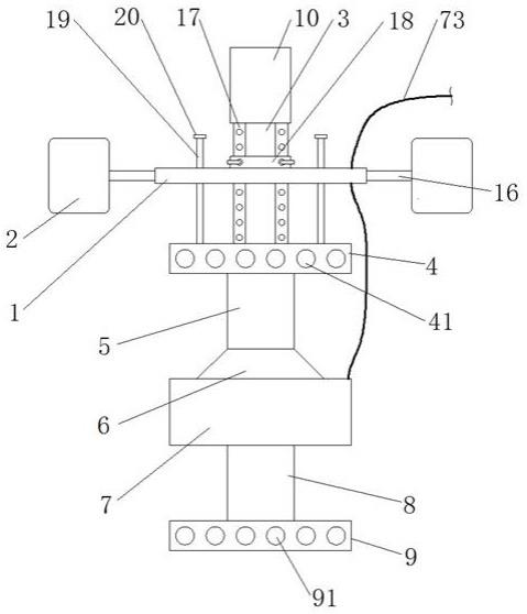 一种用于减少水体大分子有机物的活水增氧装置的制作方法