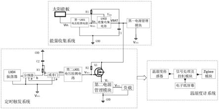 一种无电池温湿度计装置的制作方法