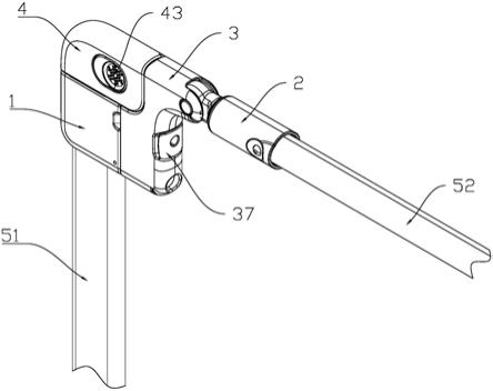 一种床护栏的锁定装置的制作方法