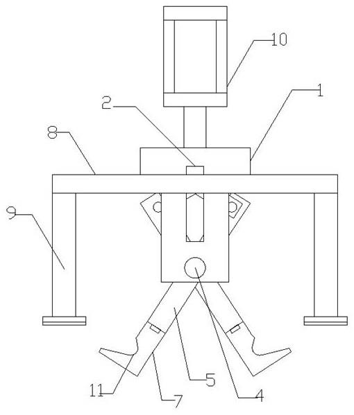 一种小空间用夹紧机构的制作方法