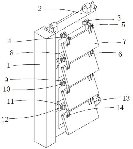 一种悬挂式防爆波屏蔽活门的制作方法