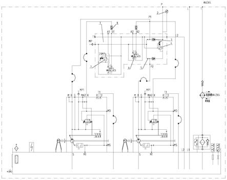 大型锚绞机泵站轻量化复合型通用阀组的制作方法