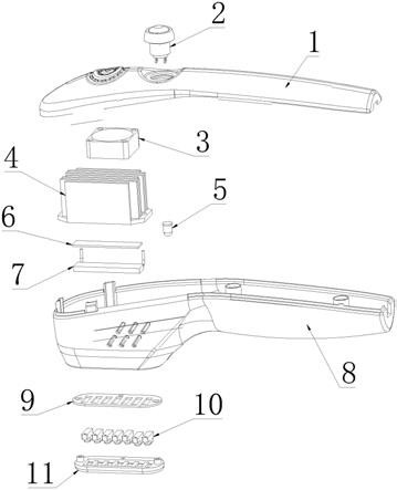 一种冰冻移动射频仪手柄的制作方法