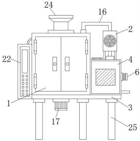 一种节能环保的绿色建筑施工用废弃材料回收再生装置的制作方法