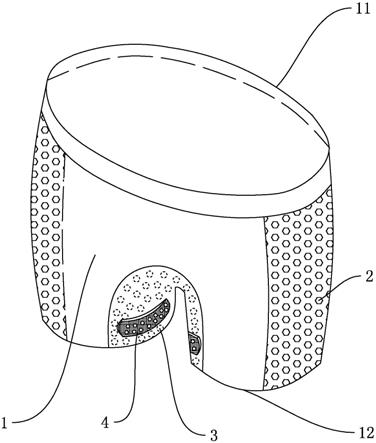 一种透气内裤的制作方法
