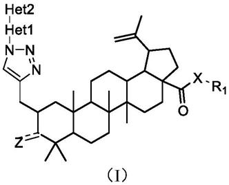 白桦脂酸衍生物，其制备方法、药物组合物和应用