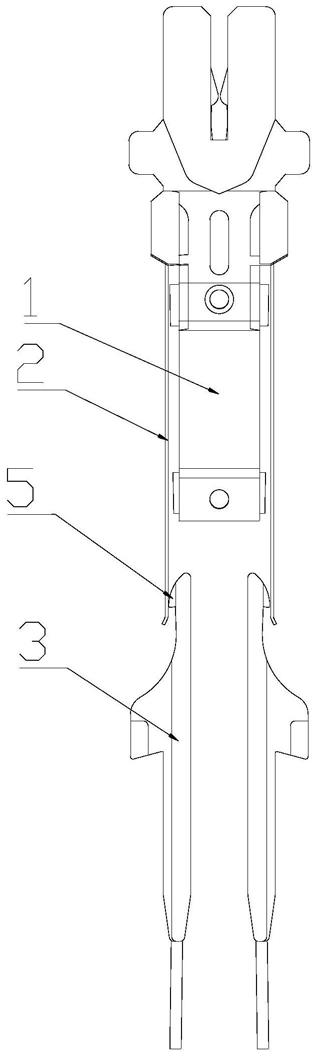 一种提花机的反吸合选针结构及选针模块的制作方法