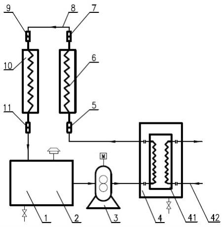 一种大功率充电桩充电电缆绝缘液体冷却系统及方法与流程
