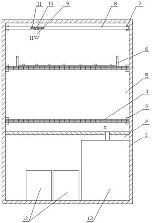 温湿盐等环境作用下混凝土内部变形、裂缝试验装置的制作方法