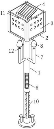 一种建筑工地施工用安全警示机构的制作方法