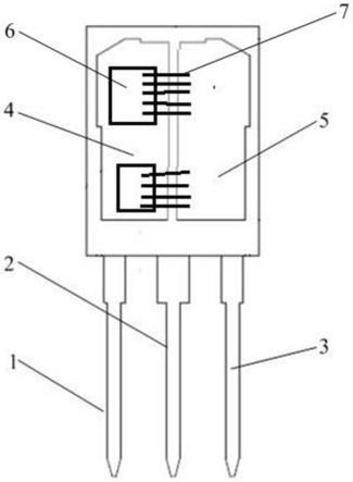 功率管散热结构、功率管的制作方法