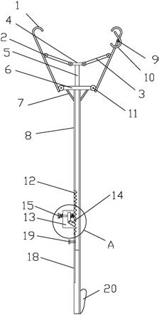 半自动锁腿、锁头多功能抓捕器的制作方法