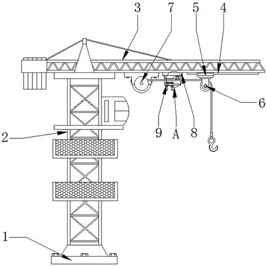 塔机顶升安全移节装置的制作方法
