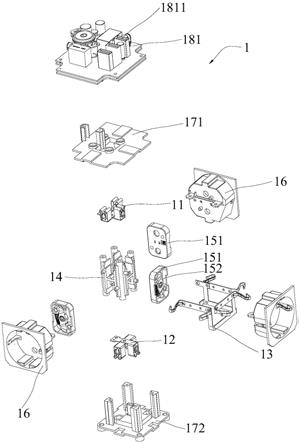 内胆结构及多面体插座的制作方法