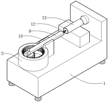 一种焊管铣头机自动吹扫铣头屑装置的制作方法