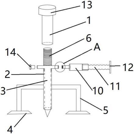 一种脊柱结核脓液穿刺引流工具的制作方法