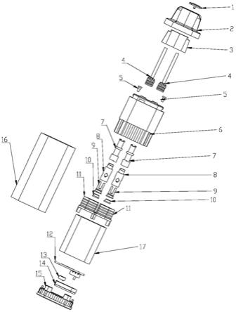 一种一次性双油仓电子雾化器的制作方法