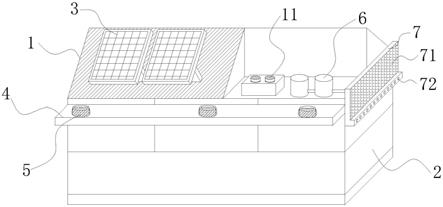 一种被动式节能建筑的空气循环系统的制作方法