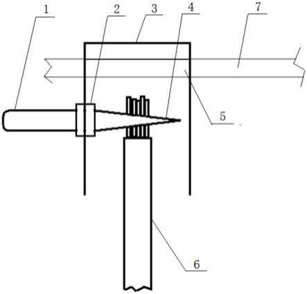 一种低压带电换表线夹的制作方法
