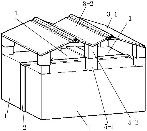 集装箱式建筑保温面双重排水结构的制作方法