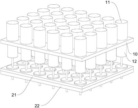 一种竖插式穿心电容器滤波器筛选夹具的制作方法