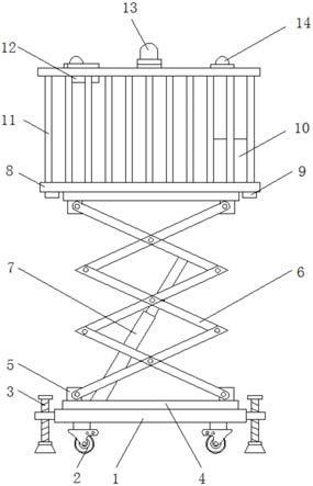 一种可防工具掉落的高空作业平台的制作方法