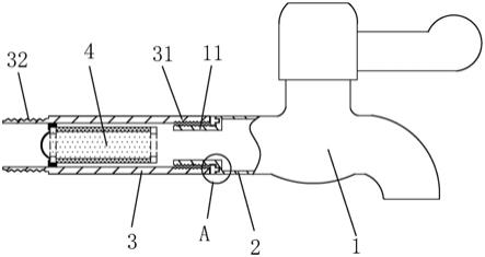 一种活性炭过滤出水龙头的制作方法