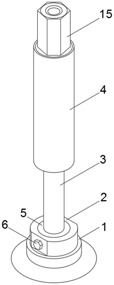 一种具有缓冲结构的真空吸盘的制作方法