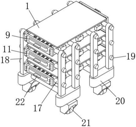 一种建筑幕墙施工用防脱落装置的制作方法