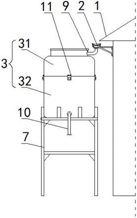 一种节能建筑用雨水收集再利用装置的制作方法