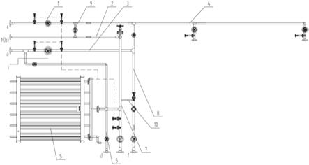 气化调压计量撬储罐连接管路的制作方法