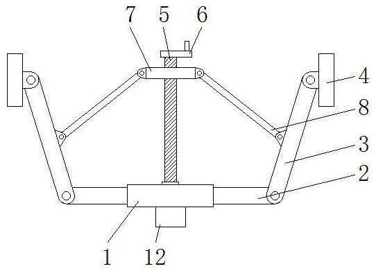 一种汉代仿古建筑斗拱模板加固装置的制作方法