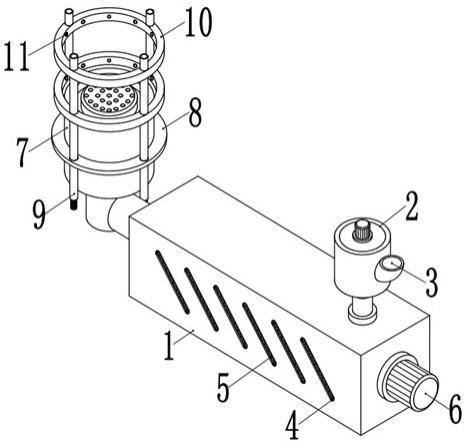 一种改进型保护膜吹膜装置的吹膜机的制作方法