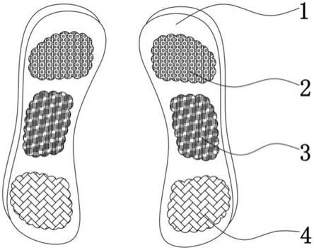 一种用于监测老年人步态的智能鞋垫