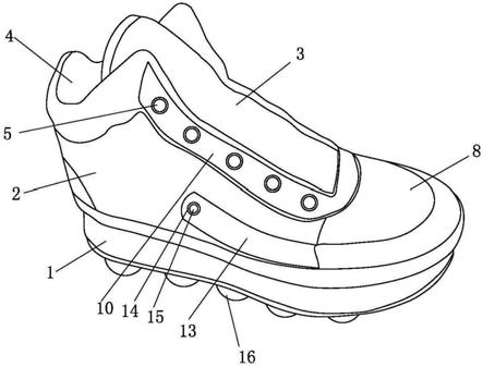 一种鞋带样式可更换的鞋子的制作方法