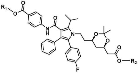 制备(3R,5R)-7-(2-(4-氟苯基)-5-异丙基-3-苯基-4-((4-羟甲基苯基氨基)羰基)-吡咯-1-基)-3,5-二羟基庚酸半钙盐的方法以及制备其所用中间体的方法与流程