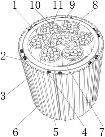 一种具备外防护结构的电缆的制作方法