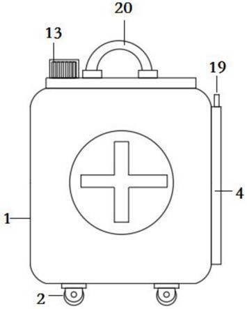 一种便携式多功能移动医药箱