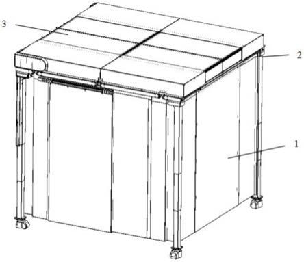 一种可移动式正压层流洁净罩的制作方法