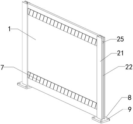 一种建筑工程施工用安全围档的制作方法